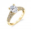 Oval Cut Modern Vintage Engagement Ring - Destine