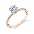 Classic Pave Engagement Ring - Erseline