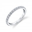 Thick Pave Wedding Band - Malencia