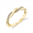 Spiral Diamond Wedding Ring - Isabelle