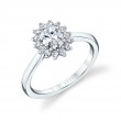 Unique Oval Engagement Ring - Farrah