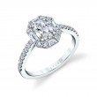 Oval Cut Vintage Engagement Ring - Presley