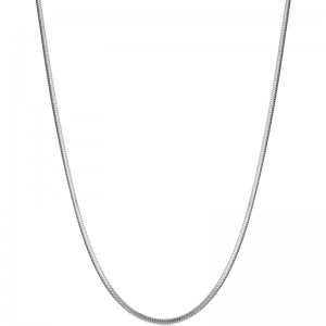 ANIA HAIE STERLING SILVER SNAKE CHAIN NECKLACE