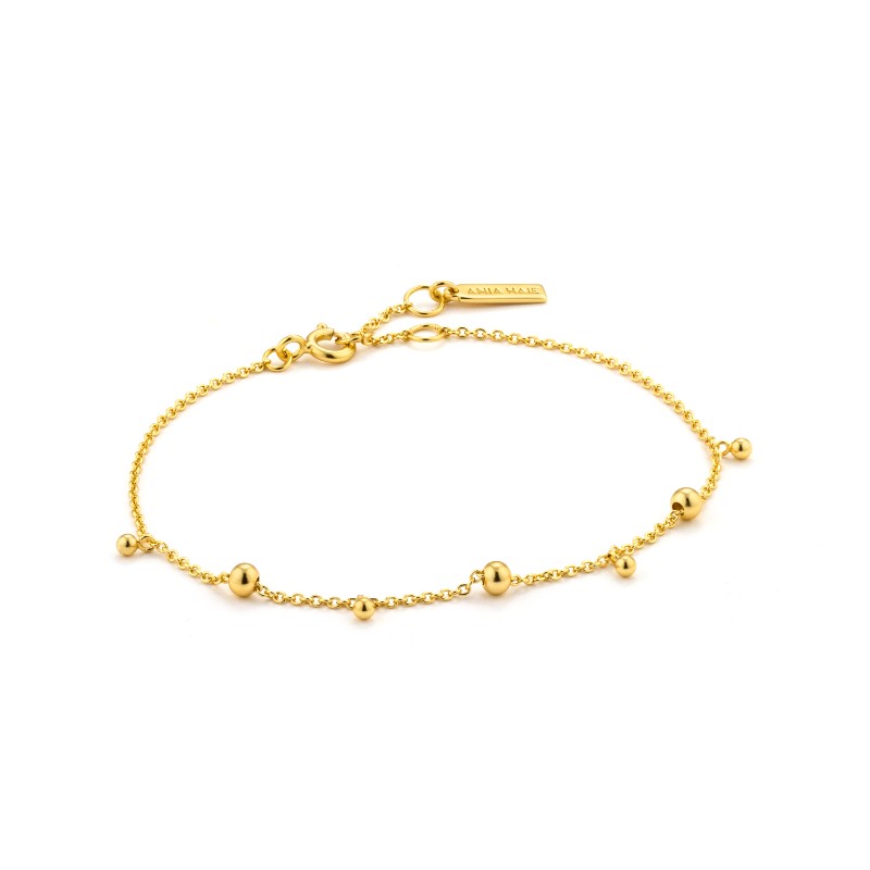 https://www.nfoxjewelers.com/upload/product/ANIA HAIE STERLING SILVER GOLD PLATED MODERN DROP BALLS BRACELET