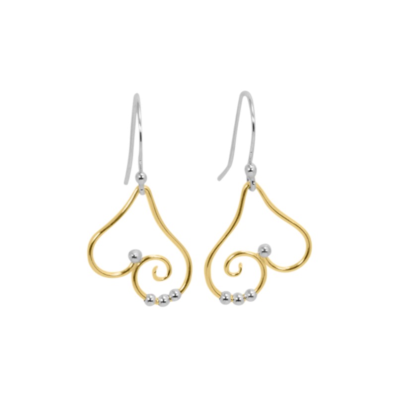 https://www.nfoxjewelers.com/upload/product/SARATOGA JEWELS STERLING SILVER/YELLOW GOLD FILLED HEART EARRINGS - DEW DROP COLLECTION