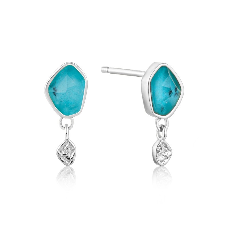 https://www.nfoxjewelers.com/upload/product/ANIA HAIE GOLD STERLING SILVER TURQUOISE DROP STUD EARRINGS