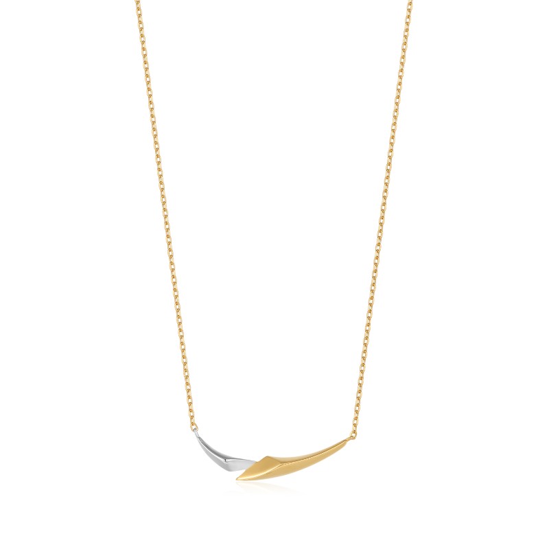 ANIA HAIE 14K GOLD PLATED ON STERLING SILVER ARROQ CHAIN NECKLACE