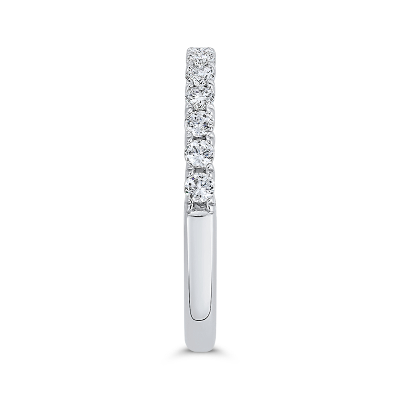 Diamond Wedding Band in 14K White Gold