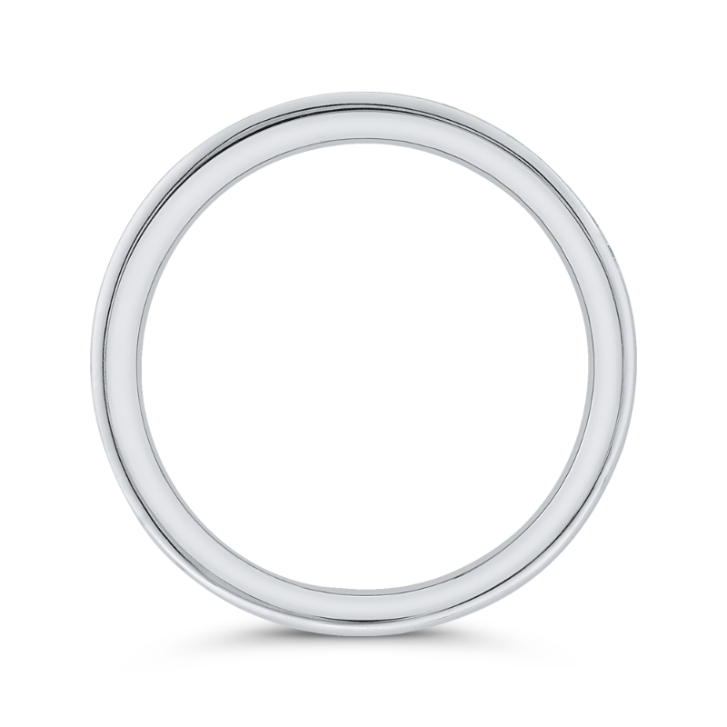 Diamond Wedding Band in 14K White Gold