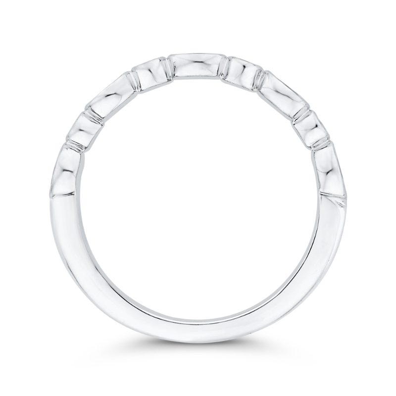 Diamond Wedding Band in 14K White Gold