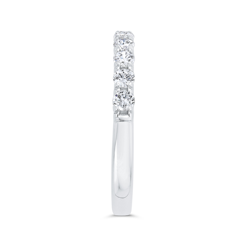 Diamond Wedding Band in 14K White Gold