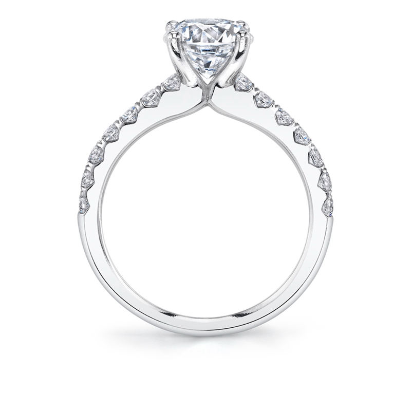 Emerald Cut Classic Engagement Ring - Aimee