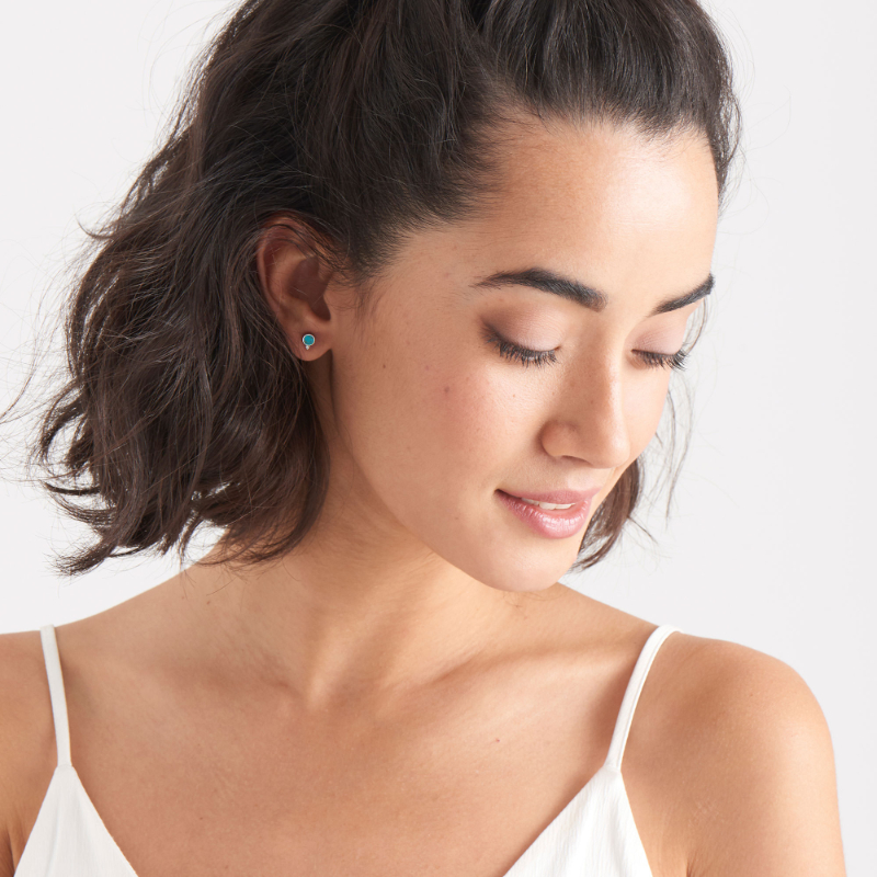 Turquoise Stud Earrings