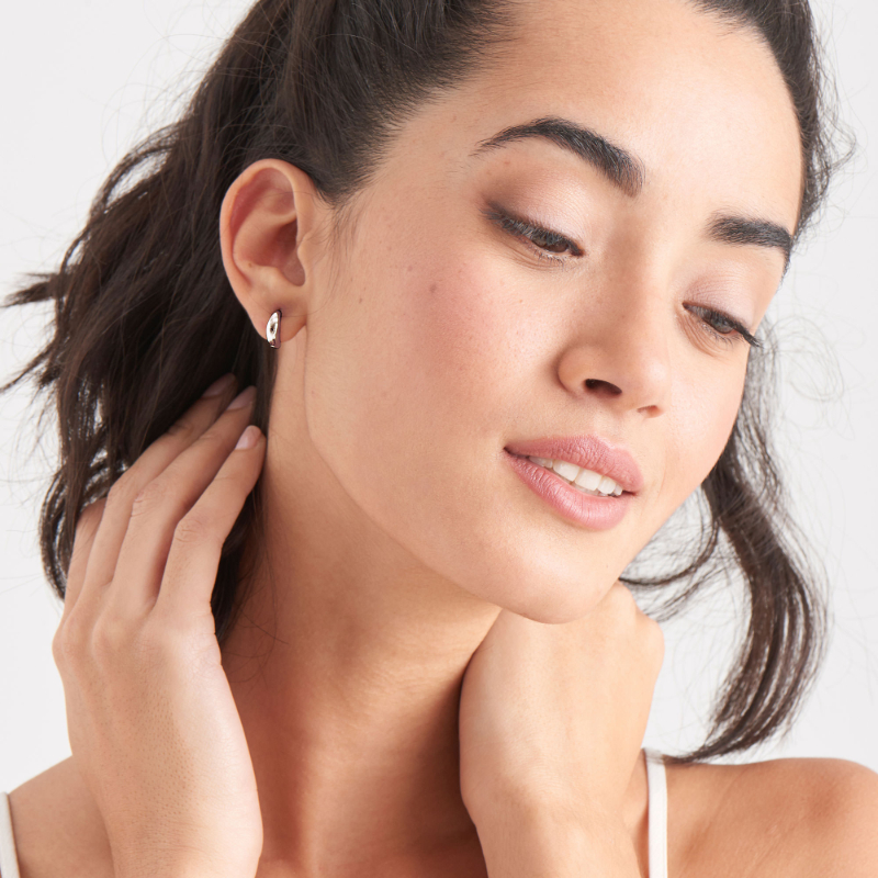 Luxe Huggie Hoop Earrings