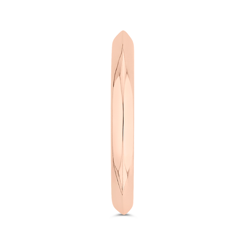 Plain Wedding Band in 14K Rose Gold