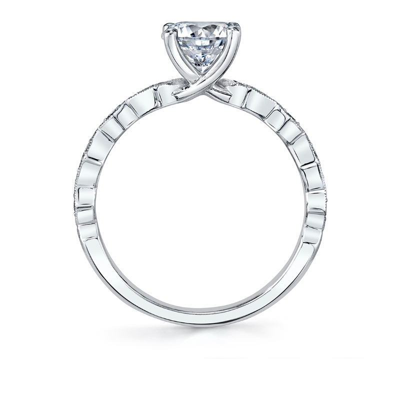 Modern Engagement Ring - Darcy