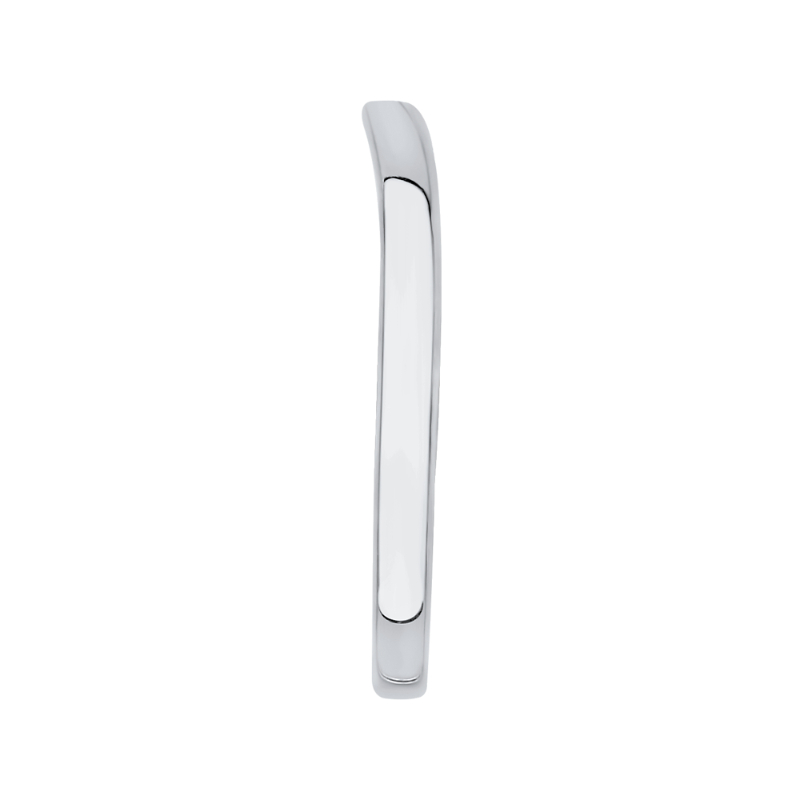 Plain Wedding Band in 14K White Gold