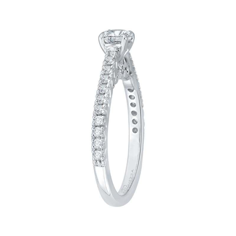 Diamond Engagement Ring in 14K White Gold