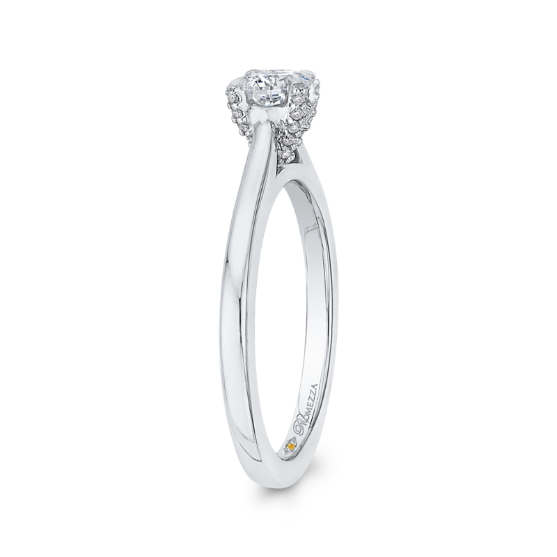 Diamond Engagement Ring in 14K White Gold