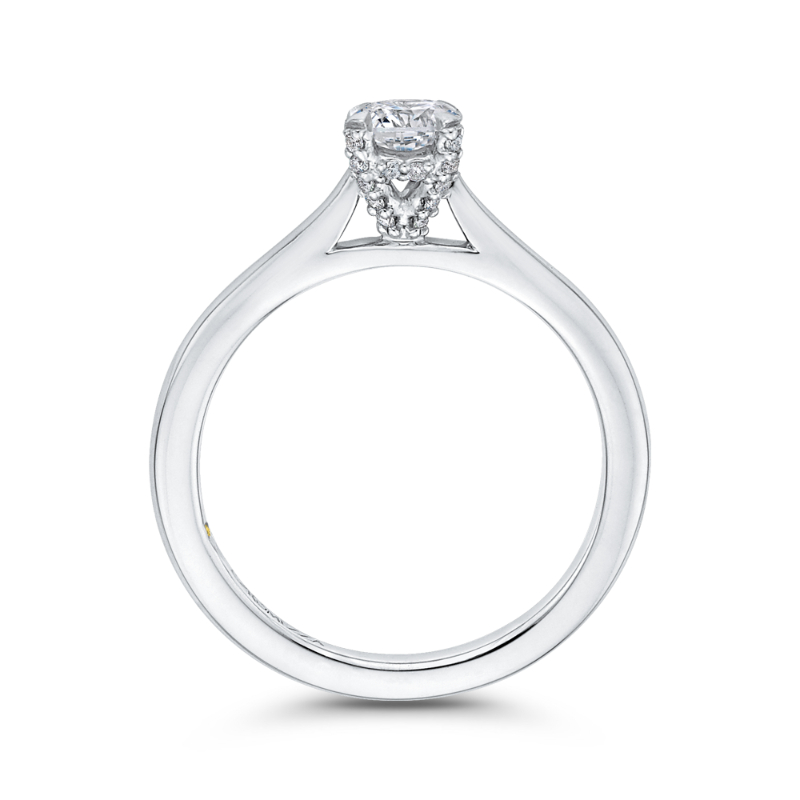 Diamond Engagement Ring in 14K White Gold