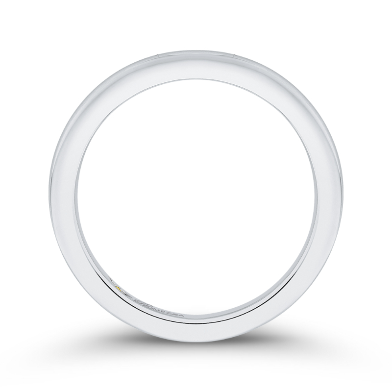 Plain Wedding Band in 14K White Gold