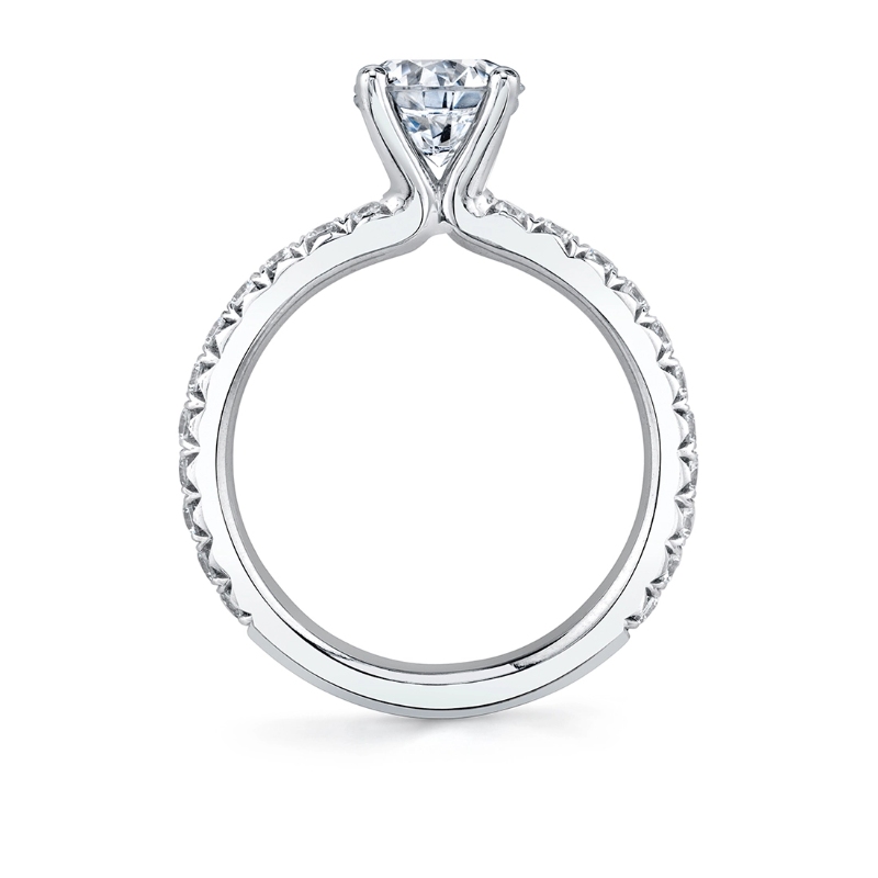 Oval Cut Classic Engagement Ring - Vanessa