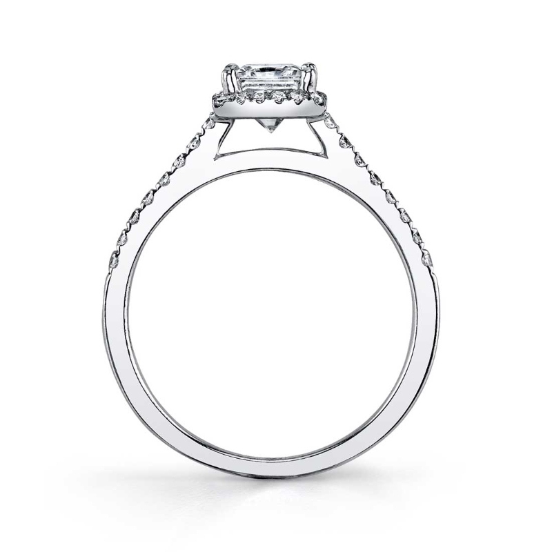 Princess Cut Engagement Ring - Jenny