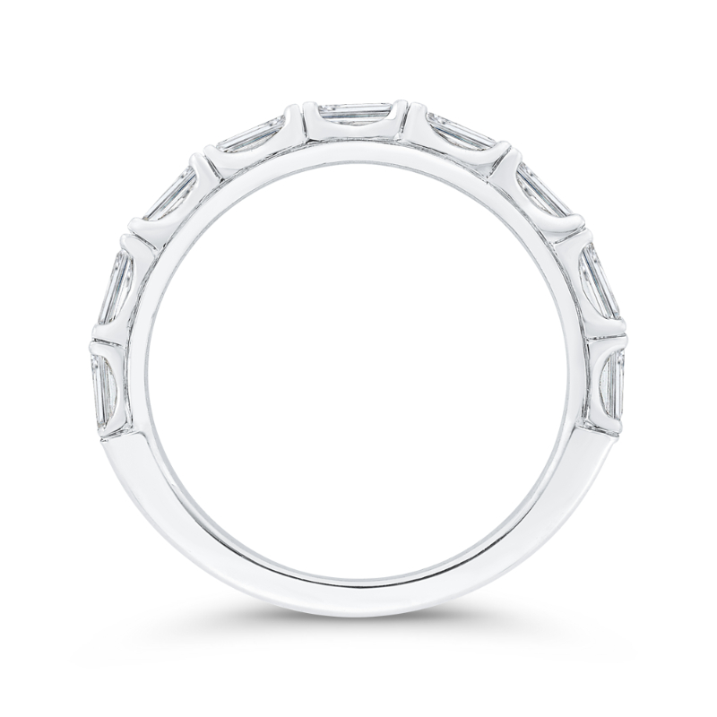 Diamond Wedding Band in 14K White Gold