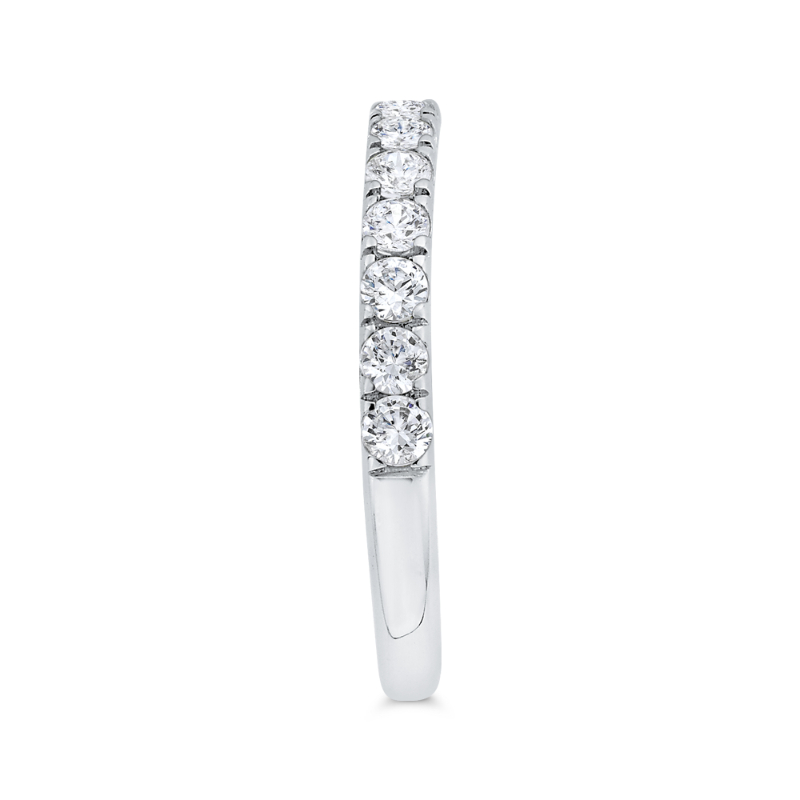 Diamond Wedding Band in 14K White Gold