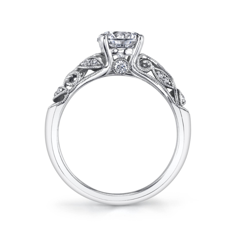 Oval Cut Modern Vintage Engagement Ring - Roial