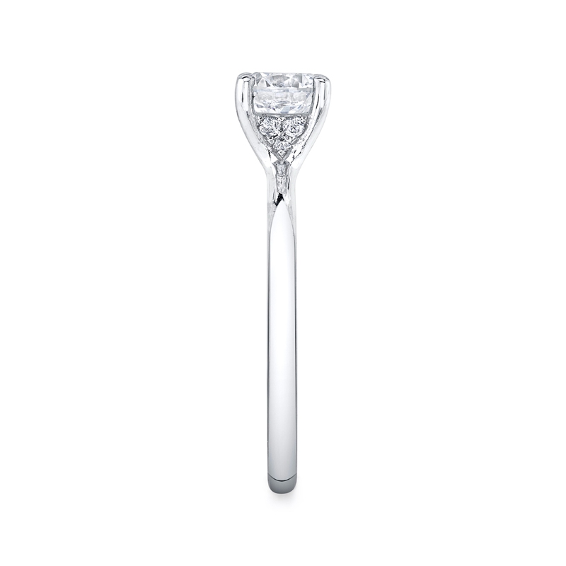 Emerald Cut Solitaire Engagement Ring - Dominique