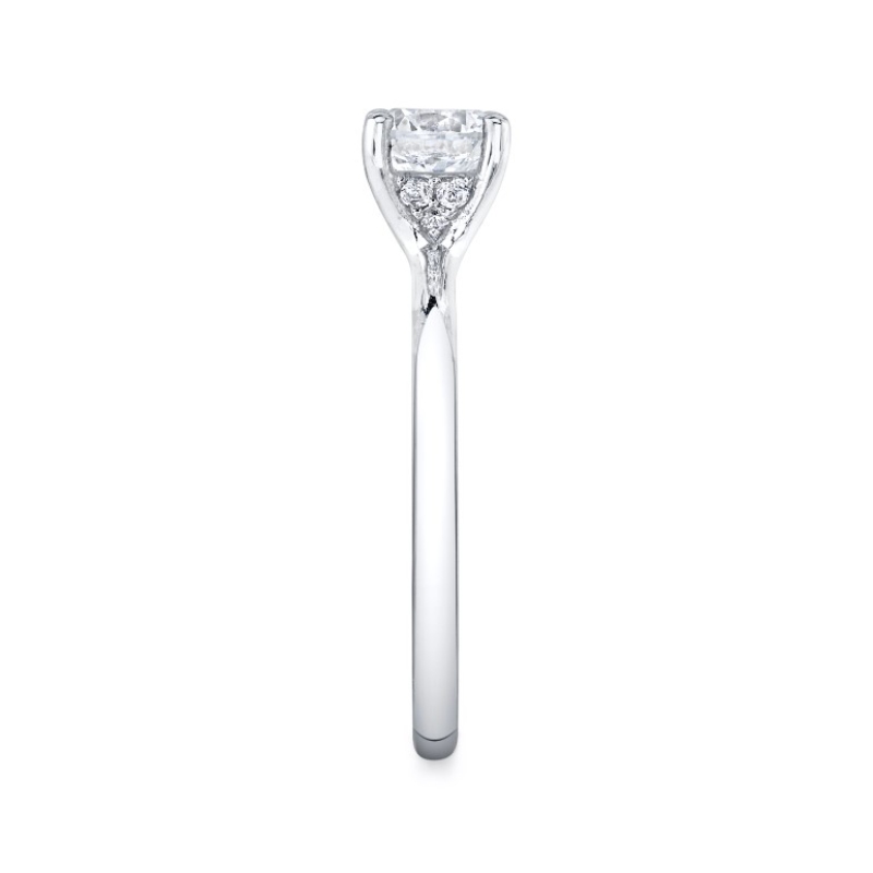 Round Cut Solitaire Engagement Ring - Dominique