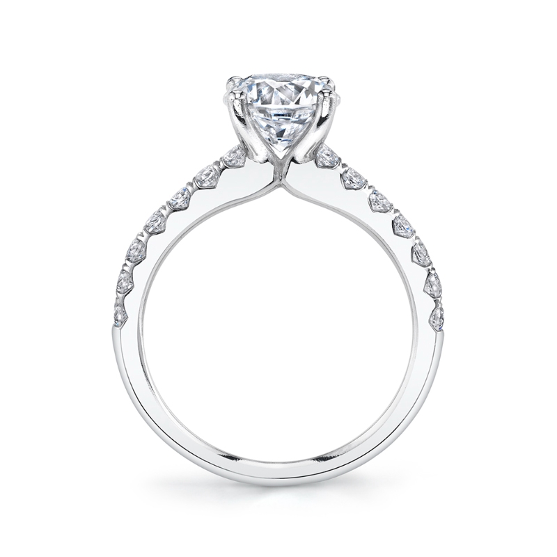 Pear Cut Classic Engagement Ring - Aimee