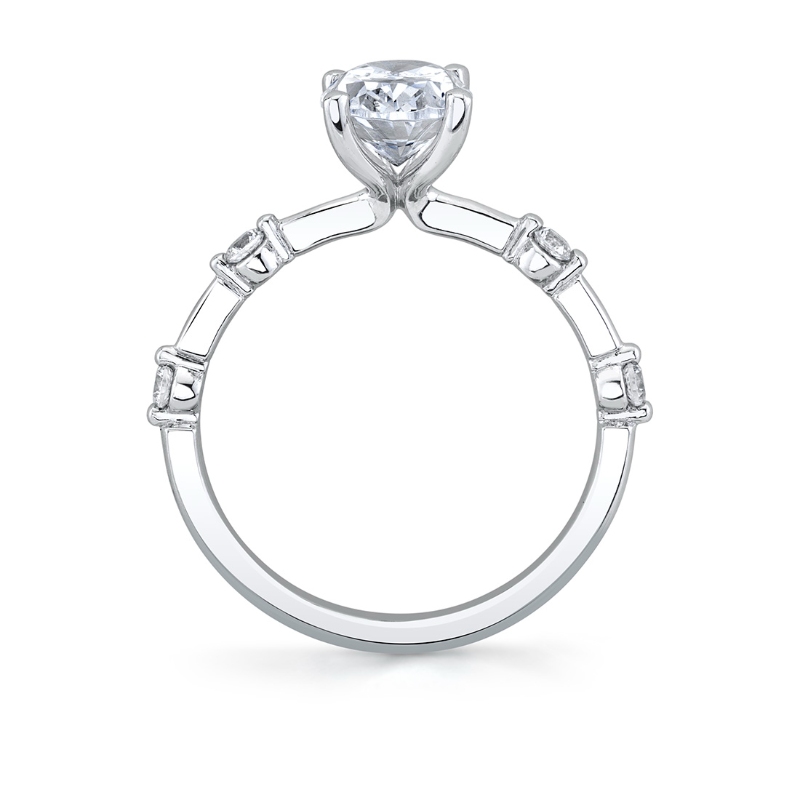 Oval Cut Diamond Engagement Ring - Eniko