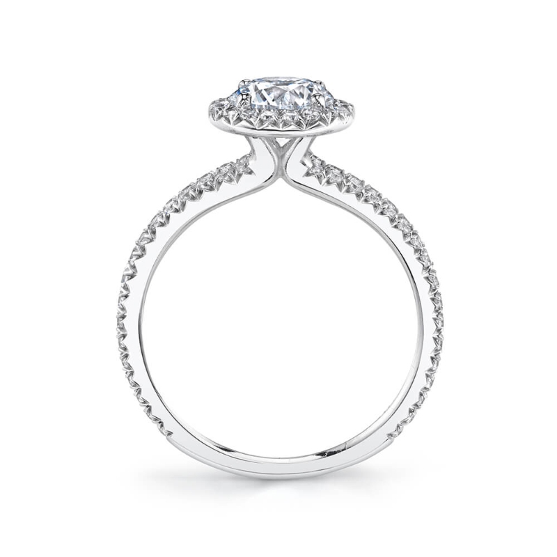 Split Shank Engagement Ring - Genevieve