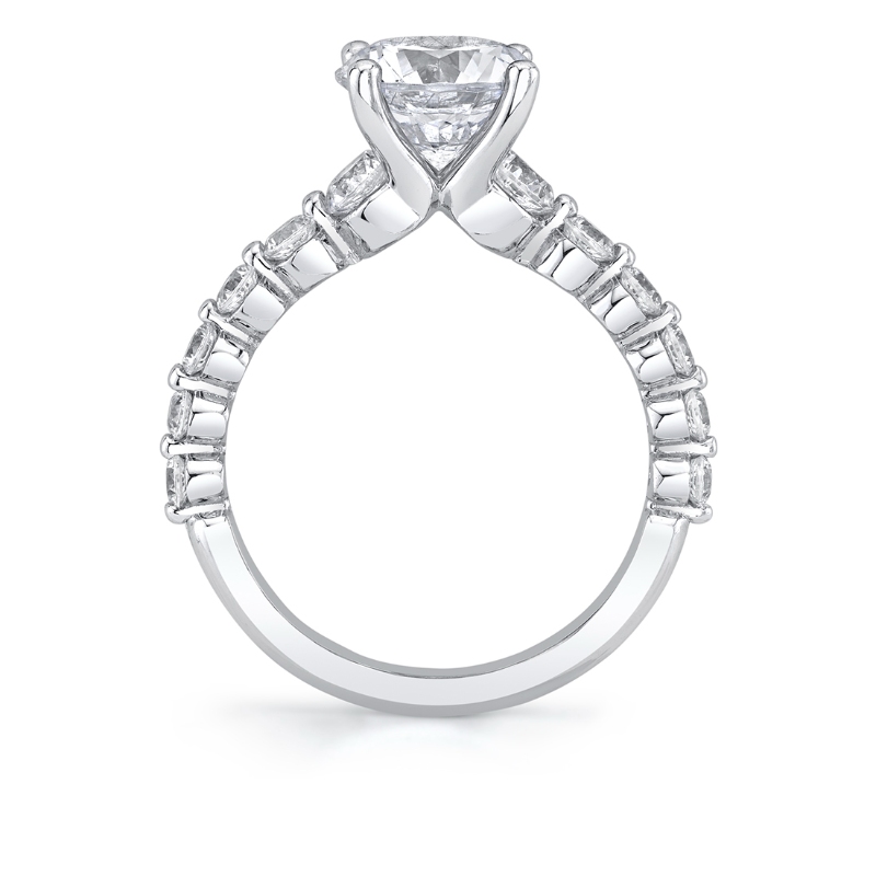 Round Cut Classic Engagement Ring - Gisele