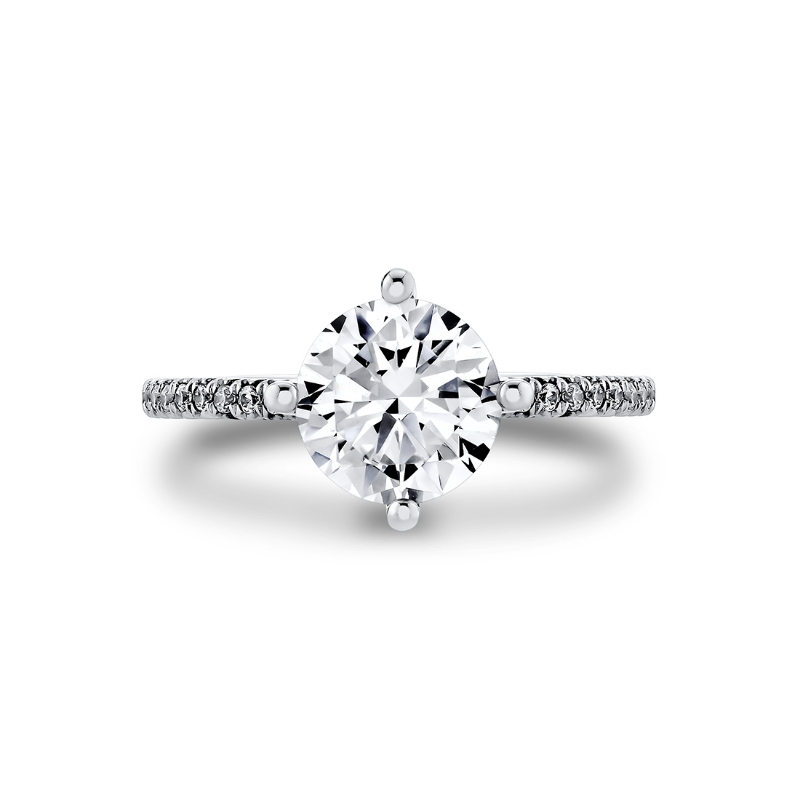 Iconelle Compass Set Engagement Ring - Uma