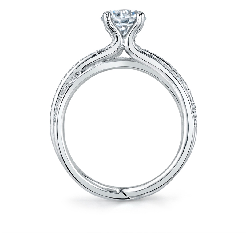 Split Band Engagement Ring - Aleene