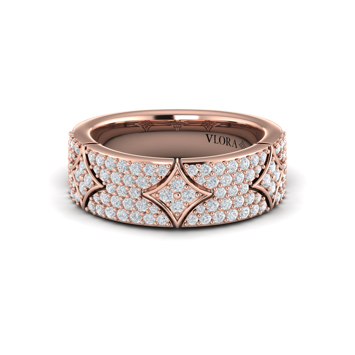 Diamond Vlora Star Ring