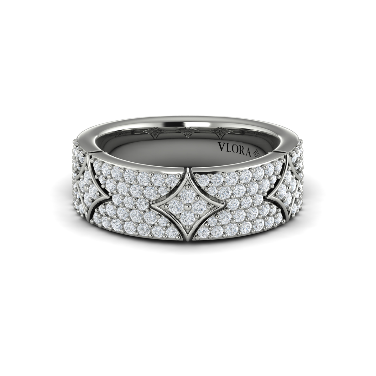 Diamond Vlora Star Ring