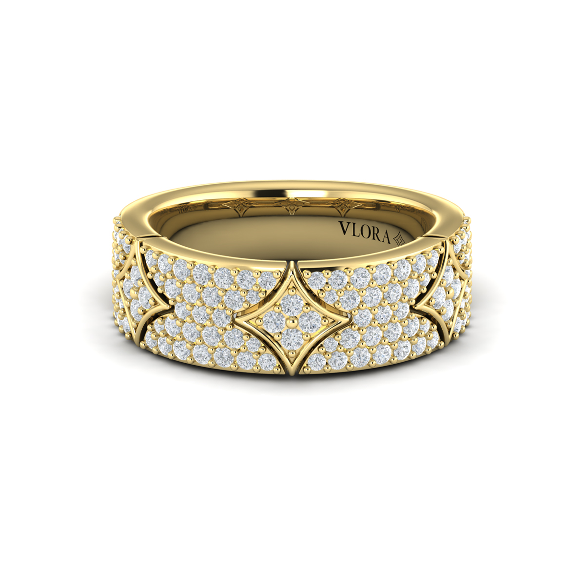 Diamond Vlora Star Ring