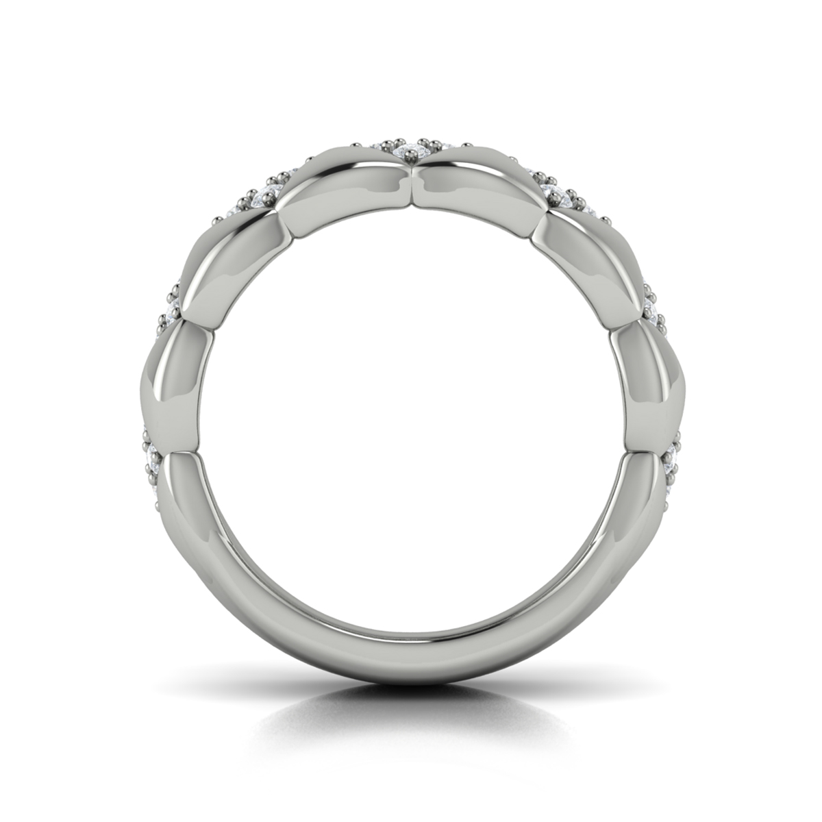Diamond Tufted Vlora Star Ring