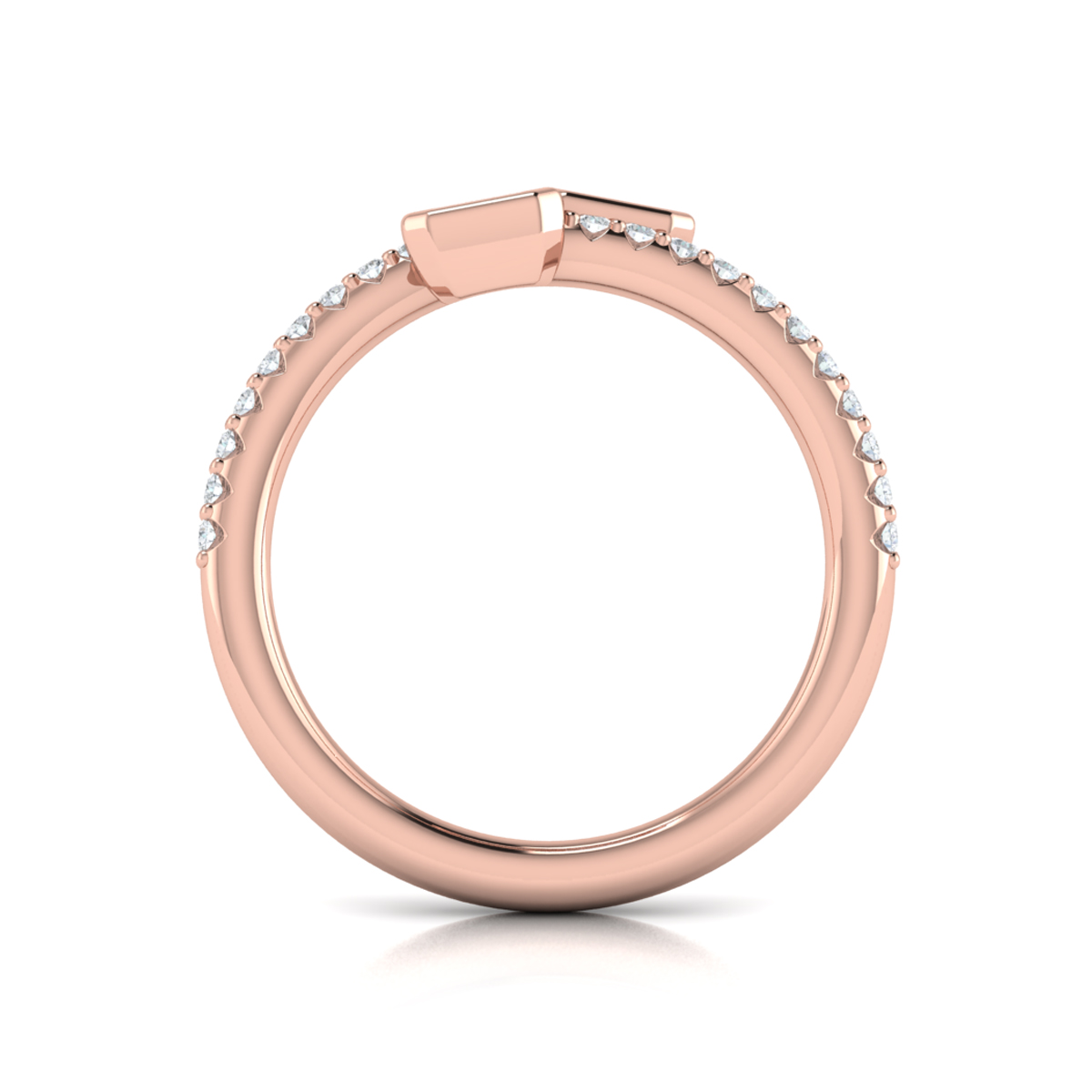 Diamond Baguette Wrap Ring