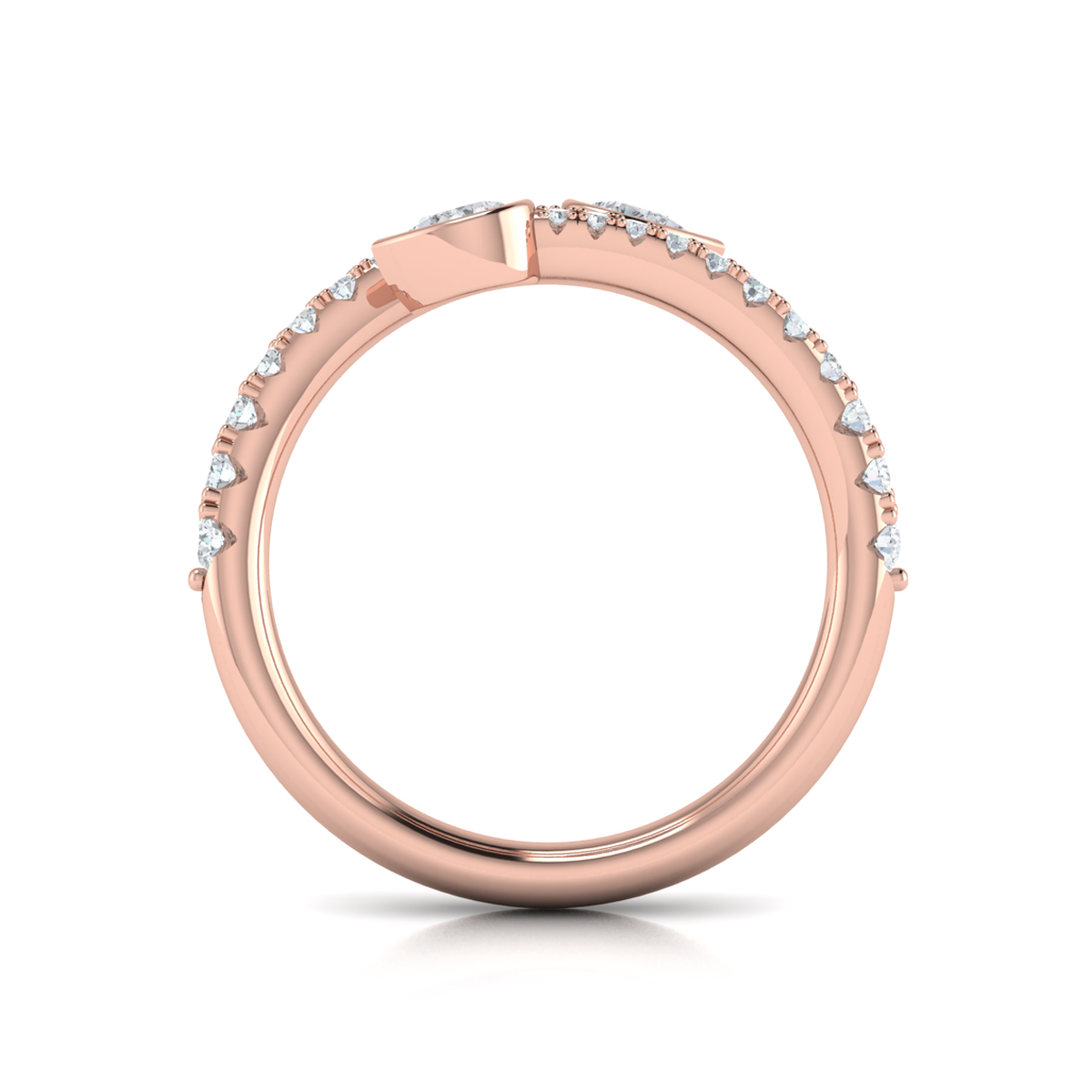Diamond Double Wrap Ring