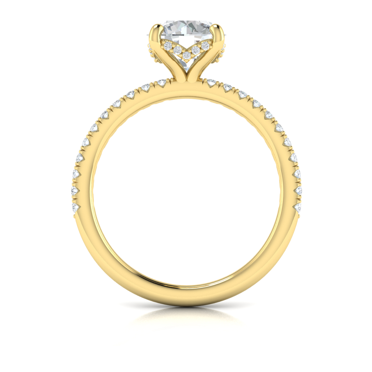 Elegant Classic Engagment Ring