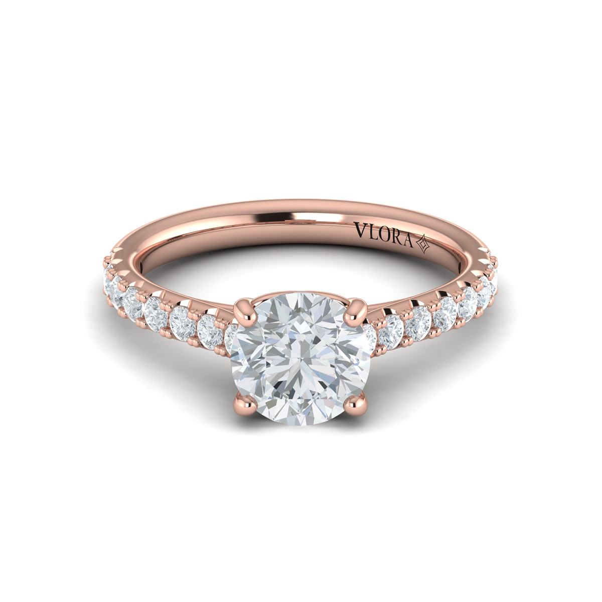 Classic Cathedral Engagement Ring