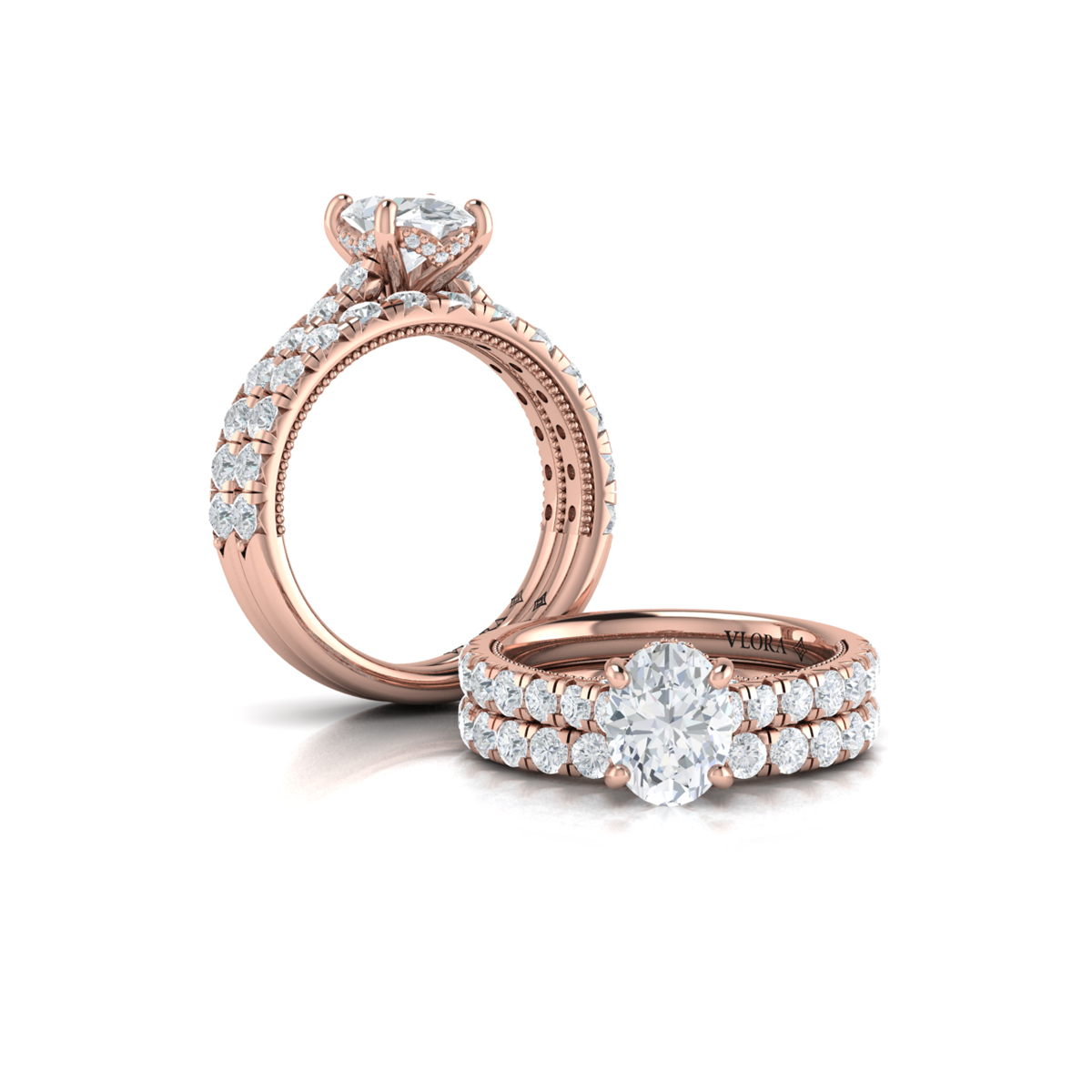 Vlora Classic, Modern Vintage Engagement Ring