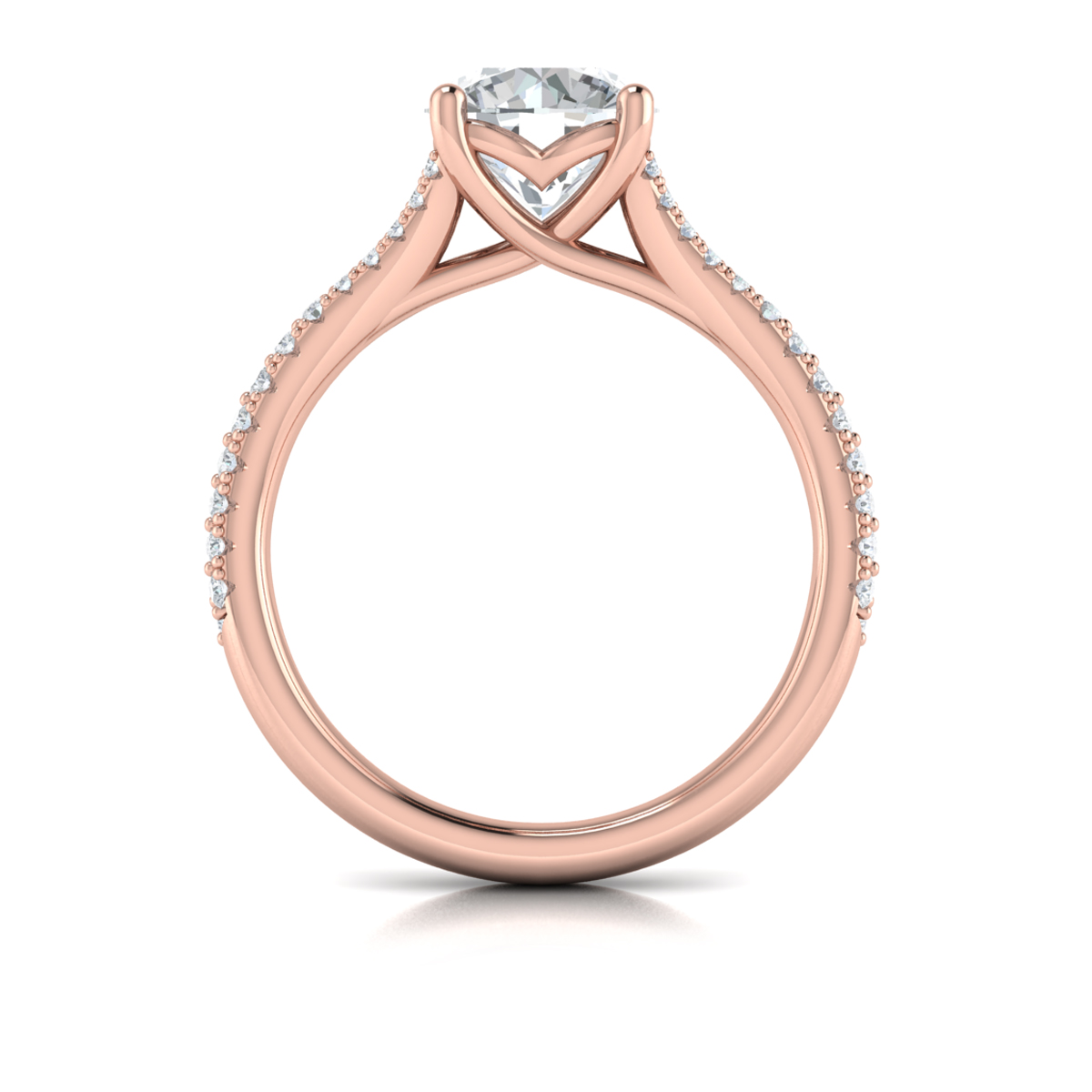 Vlora Classic, Split Shank Engagement Ring