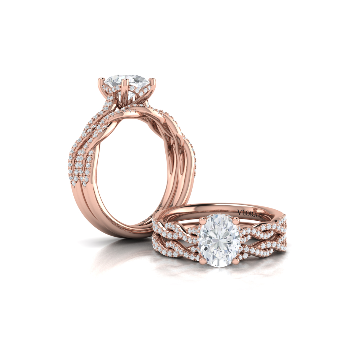 Vlora Classic, Split Shank Engagement Ring