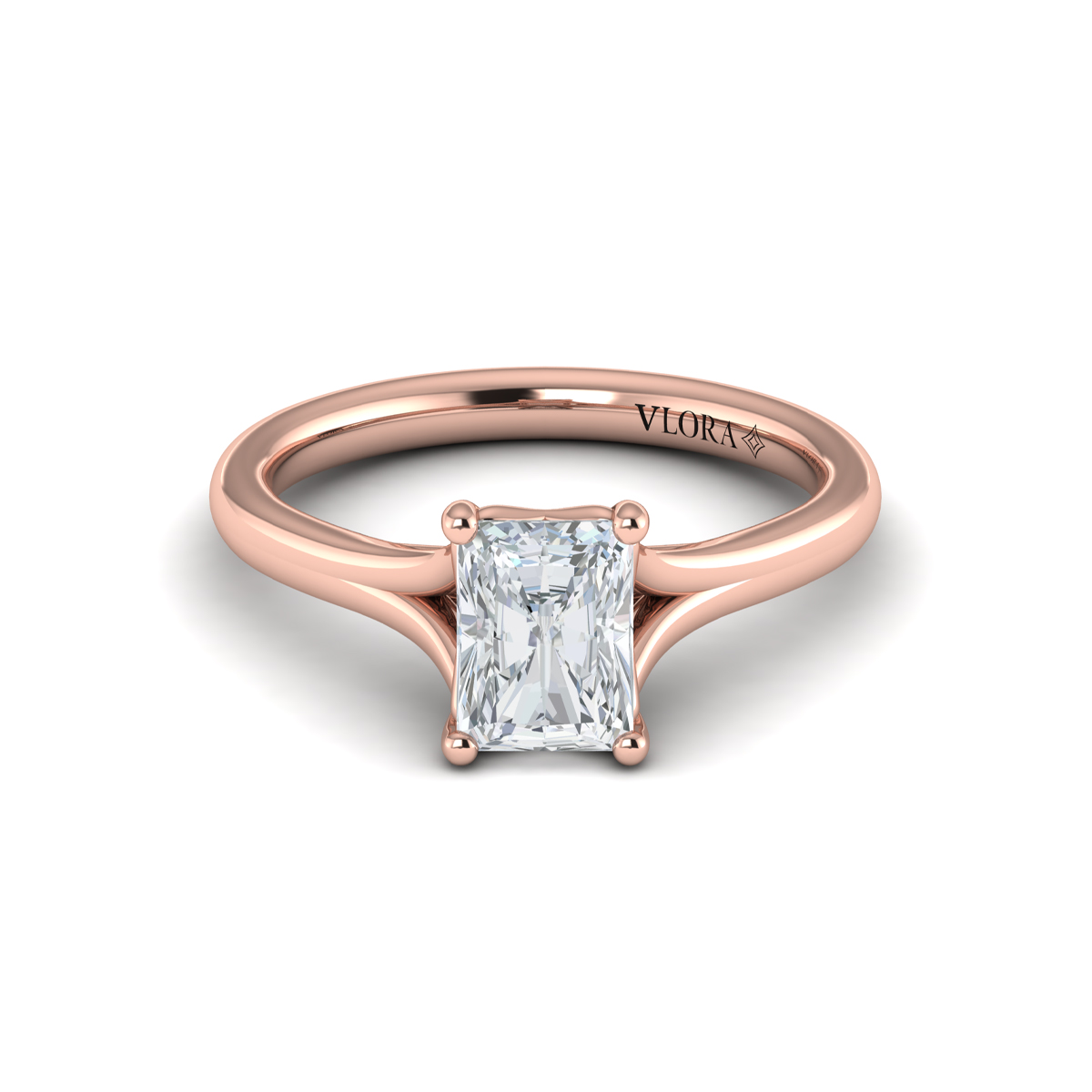 Vlora Classic, Split Shank Engagement Ring